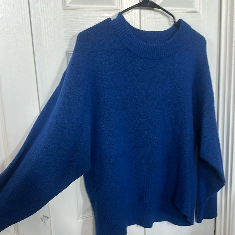 Royal blue sweater